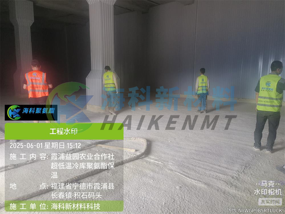 福建霞浦海產(chǎn)品速凍儲存超低溫庫聚氨酯保溫